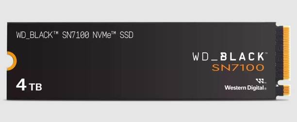 WD Black SN7100 NVMe 4 TB Desktop Black PCIe NVMe Inter...