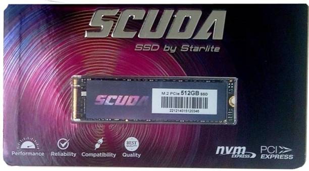 scuda PCIe NVMe SSD 512 GB Laptop, Desktop Internal Sol...
