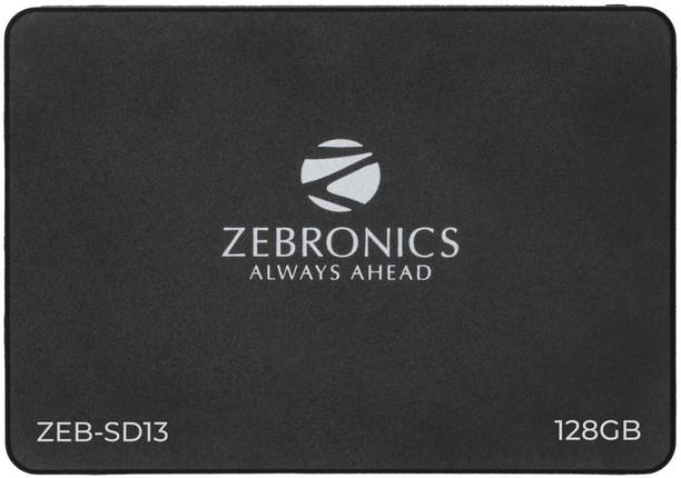 ZEBRONICS SD13 ,128GB, 2.5 Inch SATA, (SSD), Speeds upt...