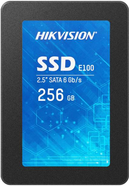 HIKVISION E100 256 GB Desktop, Laptop Black SATA Internal Solid State Drive (SSD) (HS-SSD-E100(STD)/256G)