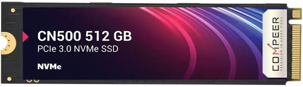 compeer NVMe Gen 3 512 GB Laptop Black PCIe NVMe Internal Solid State Drive (SSD) (CN500)