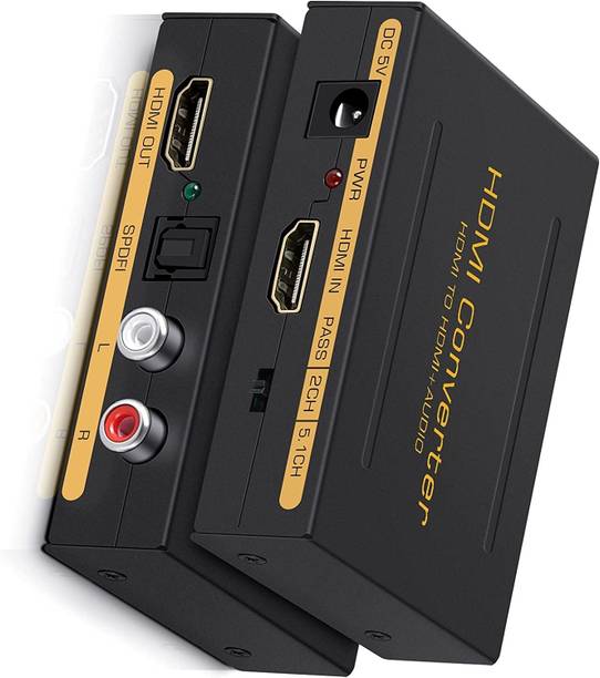 RuhZa NA 128 GB All in One PC's Internal Hard Disk Drive (HDD) (HDMI to HDMI Audio Converter +HDMI Audio Extractor+ Optical TOSLINK SPDIF)