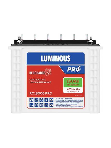 LUMINOUS 48 Months Warranty Tubular Inverter Battery