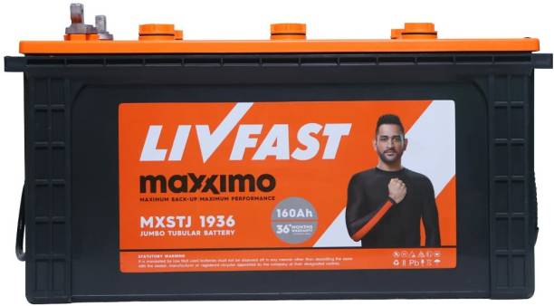 Livfast MXSTJ1936 Tubular Inverter Battery