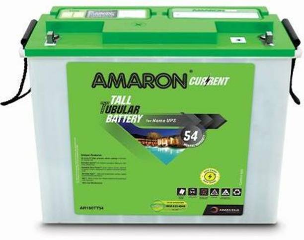 amaron 500 VA CURRENT Tall Tubular Battery - (AAM-CR-AR150TT54) 150ah with 54 Months Warranty Pure Sine Wave Inverter
