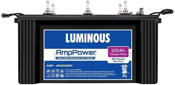 LUMINOUS 48 Months Warranty Tubular Inverter Battery