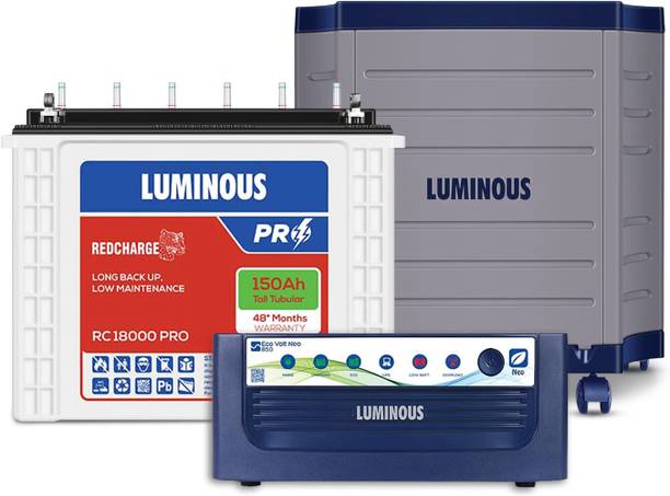 LUMINOUS 48 Months Warranty Tubular Inverter Battery