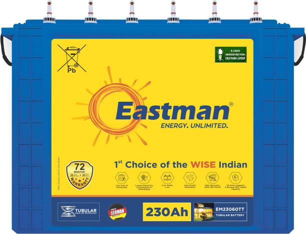 EASTMAN 72 Months Warranty Tubular Inverter Battery