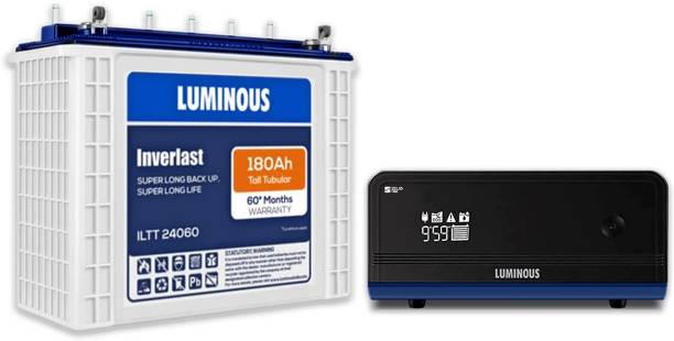 LUMINOUS Zelio+ 1100 Inverter_ILTT 24060 Tubular Inverter Battery