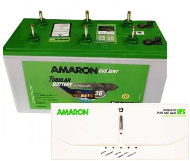 amaron 950va with 135 AH Tubular Inverter Battery