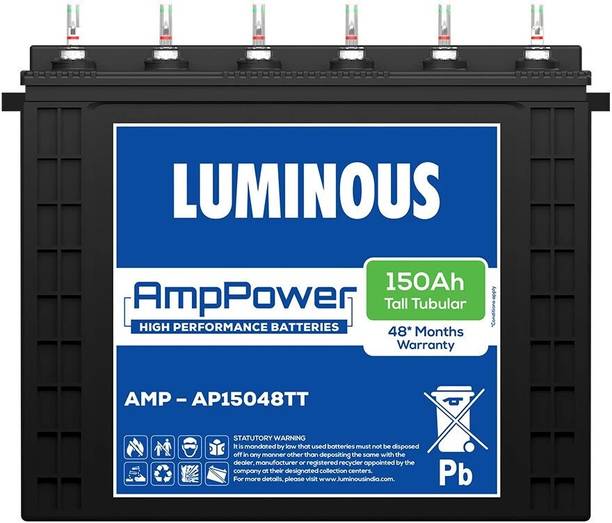 LUMINOUS 48 Months Warranty Tubular Inverter Battery