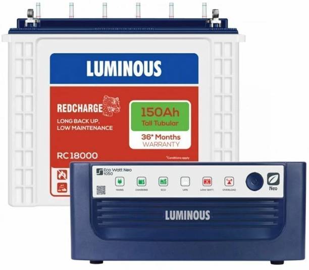 LUMINOUS 36 Months Warranty Tubular Inverter Battery