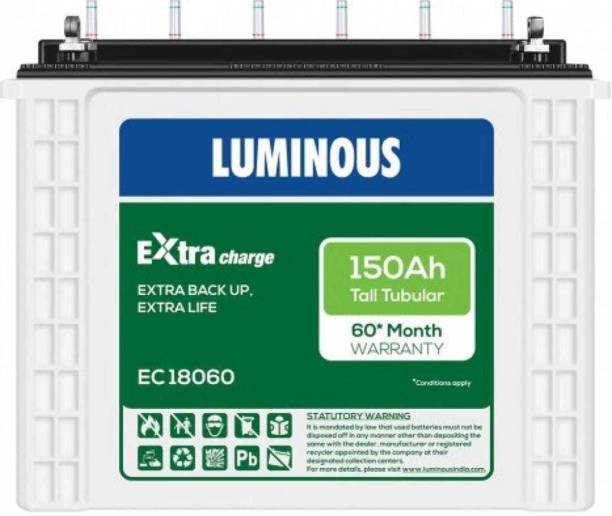 LUMINOUS EC18060 Tubular Inverter Battery