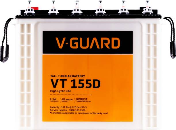 V-Guard 24 Months Warranty Tubular Inverter Battery