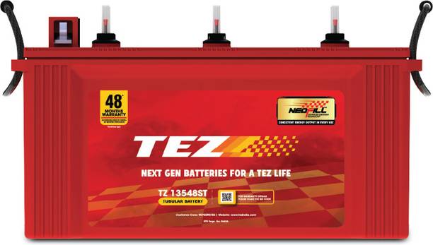 Tez By Luminous 48 Months Warranty Tubular Inverter Bat...