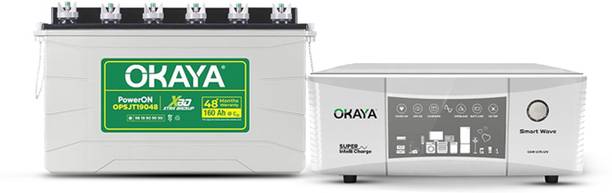 OKAYA 48 Months Warranty Tubular Inverter Battery