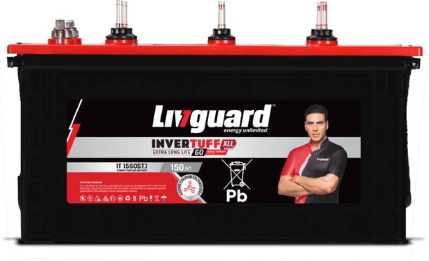 Livguard 60 Months Warranty Tubular Inverter Battery (150 Ah, IT