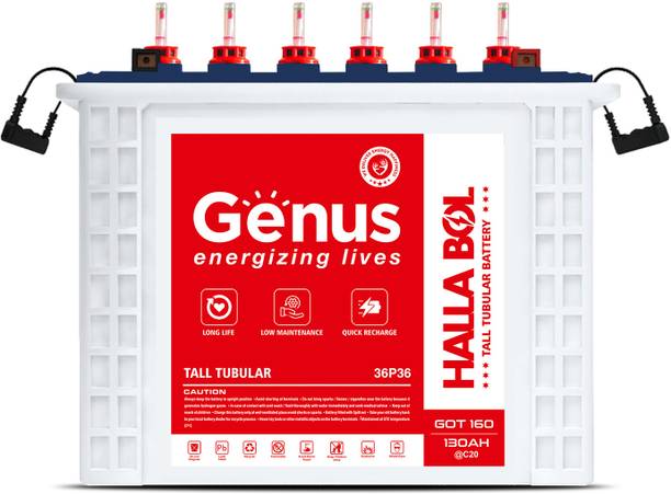 Genus 72 Months Warranty Tall Tubular Inverter Battery
