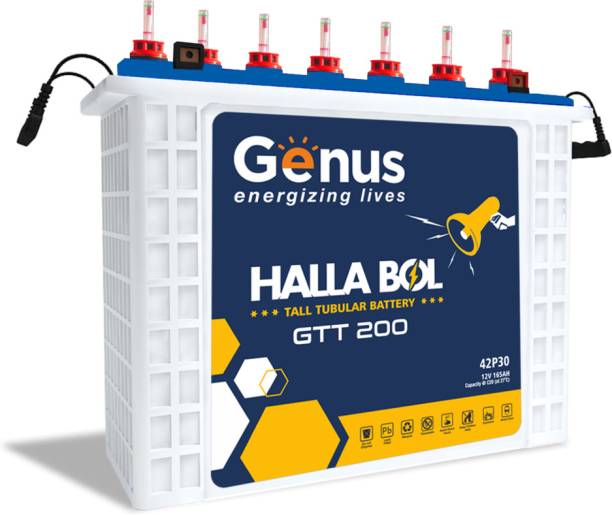 Genus GTT- 200 Tubular Inverter Battery