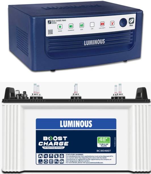 LUMINOUS 48 Months Warranty Tubular Inverter Battery
