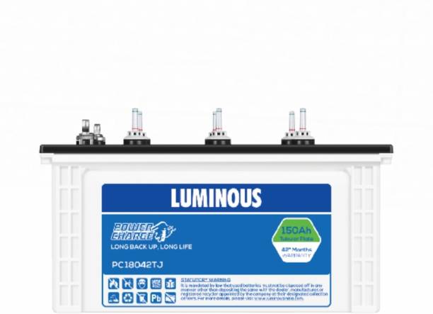 LUMINOUS Power Charge PC18042TJ Jumbo Tubular Inverter Battery
