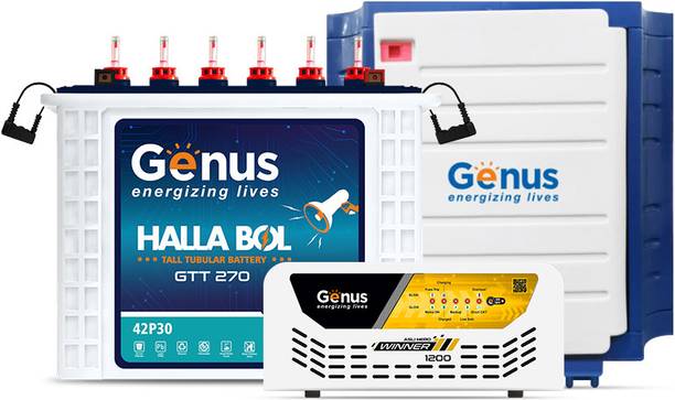 Genus 72 Months Warranty Tubular Inverter Battery