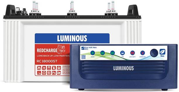 LUMINOUS 36 Months Warranty Tubular Inverter Battery