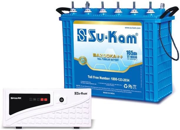 Su-Kam 60 Months Warranty Tubular Inverter Battery