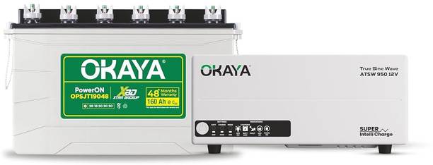 OKAYA 48 Months Warranty Tubular Inverter Battery