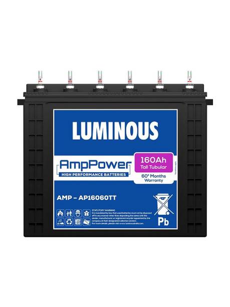 LUMINOUS 60 Months Warranty Tubular Inverter Battery