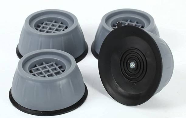 strot WASHER DRYER ANTI VIBRATION PADS WITH SUCTION CUP FEET Trolley for Inverter and Battery