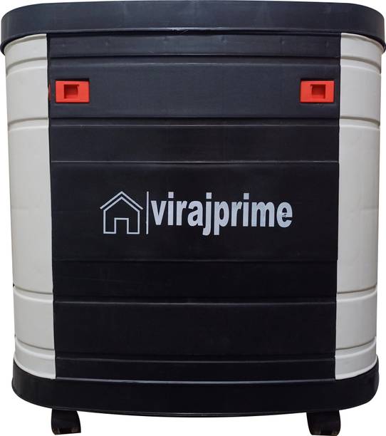 VIRAJ PRIME GLOBE BLACK WHITE Trolley for Inverter and Battery