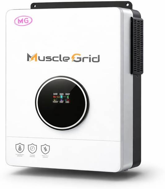MuscleGrid Industries 6.2kW 48V MG-B0GCCH7Q22 with 2 Year Warranty Solar Compatible Pure Sine Wave Inverter