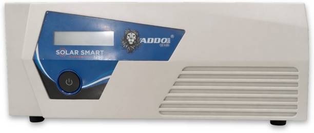 Addo The King Solar Smart 1250 / 12V Solar PCU DSPIC Microcontroller Based Technology 12V Inverter For Home & Small Offices with 36 Months Warranty Solar Compatible Pure Sine Wave Inverter