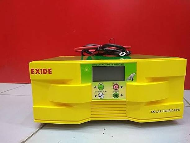 EXIDE EXIDE 1100 SOLAR HYBRID UPS INVERTER with 2 Year Warranty Solar Compatible Pure Sine Wave Inverter