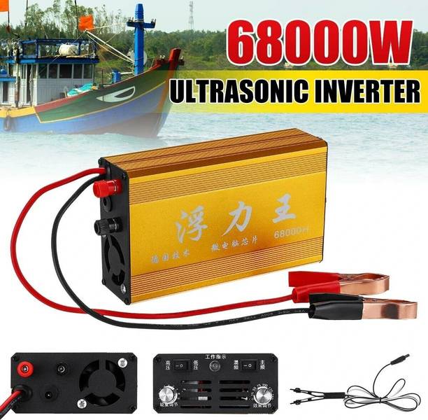 CLAPON 68000W Fishing Power Inverter High-Performance with 1 Months Warranty Solar Compatible Pure Sine Wave Inverter