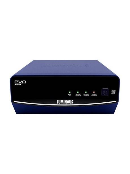 LUMINOUS EVO S 1250/12V Best Inverter For Home And Office Evo S 1250 with 36 Months Warranty Pure Sine Wave Inverter