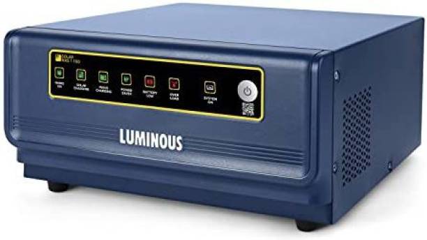 LUMINOUS 1150 Solar Inverter (2 Year warranty) 1150/12V Pure Sine Wave Inverter