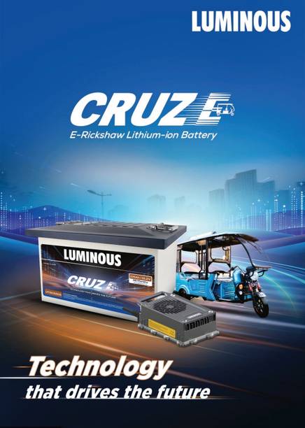 LUMINOUS LI-ION-(LM51CRZ105)-E-RIKSHAW BATTERY 1365 VA with 36 Months Warranty Lithium Ion