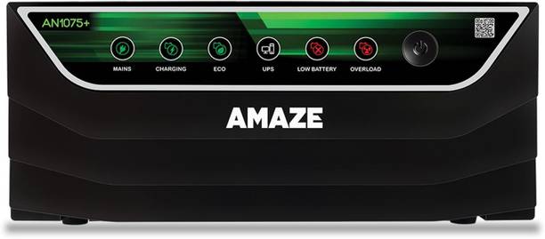 AMAZE AN1075/12V Inverter for home and office AN 1075+ with 3 Year Warranty Pure Sine Wave Inverter