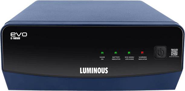 LUMINOUS 900 VA with 3 Year Warranty Square Wave Inverter