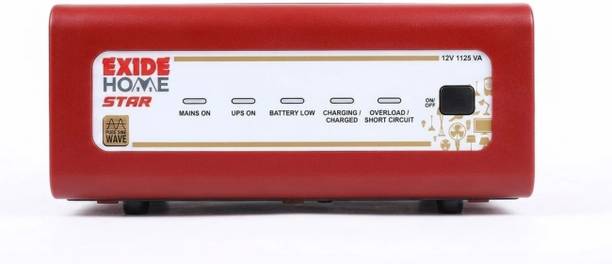 EXIDE STAR 1125 STAR1125 12V with 42 Months Warranty Pure Sine Wave Inverter