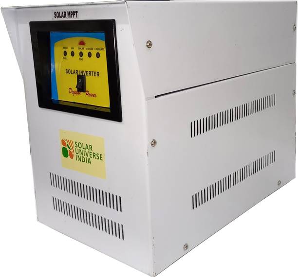 SOLAR UNIVERSE INDIA 1200 VA MPPT Solar Inverter - 1.2kVa 24V Inbuilt MPPT Charge Controller with 12 Months Warranty Solar Compatible Pure Sine Wave Inverter