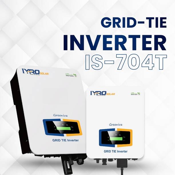 IYRO Solar 8000 VA IS-704T with 10 Months Warranty Solar Compatible Pure Sine Wave Inverter