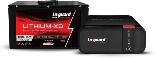 Livguard 900 VA Lithium XD Combo with 3 Year Warranty Lithium Ion