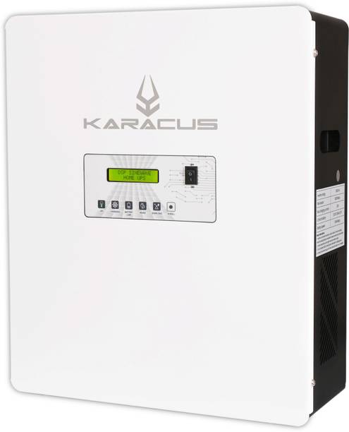 karacus Lithium Home Inverter 1000VA Wall Mounted A+ Grade 1344Wh Battery 1000 VA with A+ Grade 15 Year Lithium Battery Life with 5 Year Warranty Pure Sine Wave Inverter