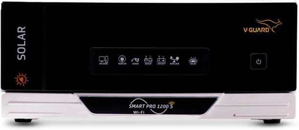 V-Guard 1000 VA Smart Pro 1200s Solar Inverter with Mobile App Control with 3 Year Warranty Solar Compatible Pure Sine Wave Inverter