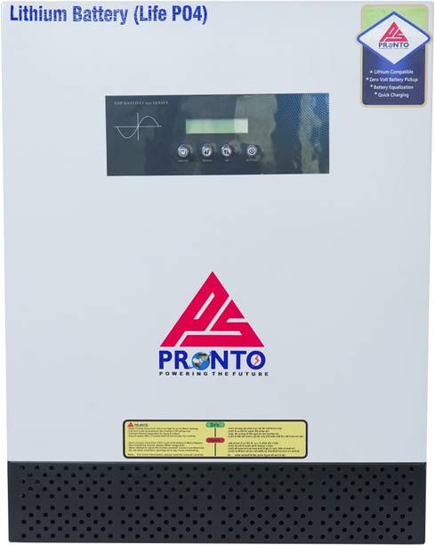 Pronto 2500 VA BUILT-IN LITHIUM BATTERY 2500VA 25.6V WALL MOUNT HOME UPS with 5 Year Warranty Pure Sine Wave Inverter
