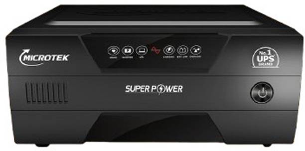 Microtek SUPER POWER NEW 1100 12V (Compatible with lithium-ion batteries) UPS �SUPER POWER NEW �1100 SW 12V with 3 Year Warranty Pure Sine Wave Inverter