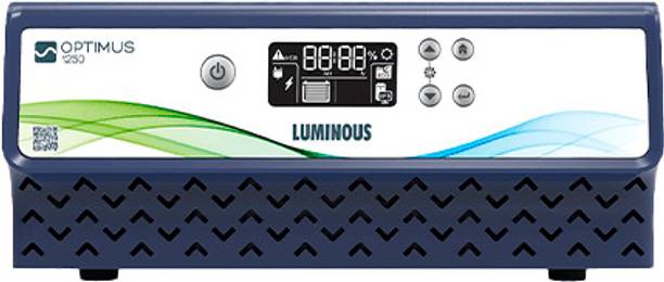 LUMINOUS Optimum 1250 Optimum 1250+/12V with 24 Months Warranty Pure Sine Wave Inverter